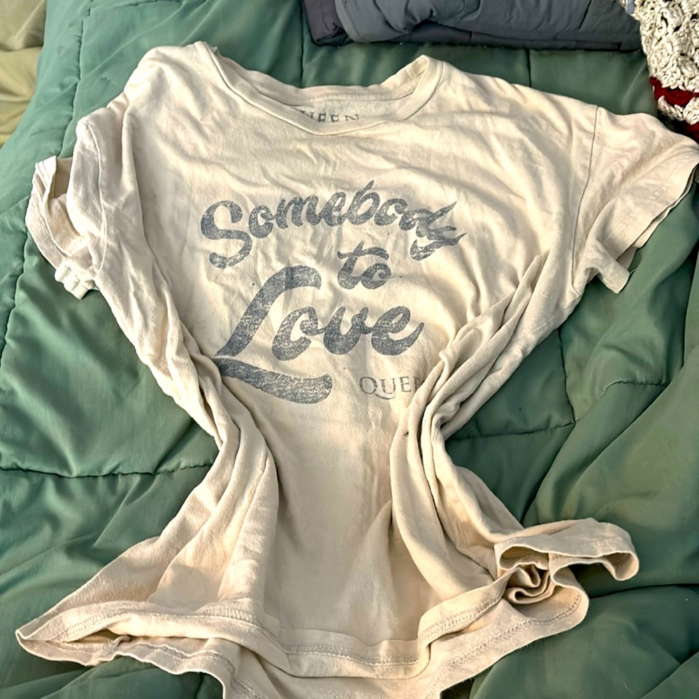 Tshirt, off white, large